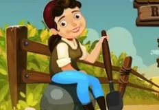 Puzzle Games, Farm Rush, Games-kids.com