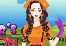 Girl Games, Farmer Fashion, Games-kids.com