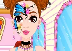 Girl Games, Fashion Doll Facial Paintings, Games-kids.com