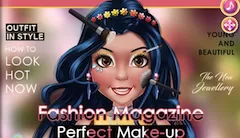 Aladdin Games, Fashion Magazine Perfect Makeup, Games-kids.com