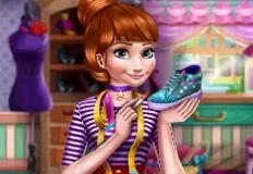 Frozen  Games, Fashion Shoes Designer, Games-kids.com