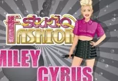 Celebrities Games, Fashion Studio Miley Cyrus, Games-kids.com