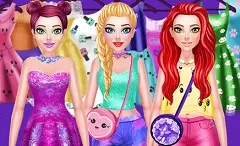 Dress Up Games, Fashionista Kawaii Look, Games-kids.com