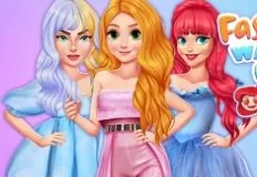 Princess Games, Fashionista Watercolor Fantasy Dress, Games-kids.com