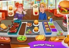Cooking Games, Fast Food Chef Cooking and Serving, Games-kids.com