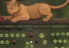 Animal Games, Feline Cub Maker, Games-kids.com