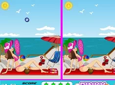 Differences Games, Find the Difference in Beach, Games-kids.com