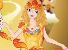 Princess Games, Fire Princess Dress Up, Games-kids.com