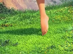 Rapunzel Games, First Step on the Grass Puzzle, Games-kids.com