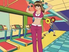 Girl Games, Fitness Girl Dress Up, Games-kids.com