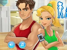 Girl Games, Fitness Workout XL, Games-kids.com