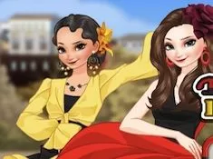 Girl Games, Flamenco Dance Makeover, Games-kids.com