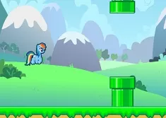 My Little Pony Games, Flappy Rainbow, Games-kids.com