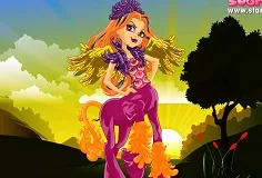 Monster High Games, Flara Blaze Dress Up, Games-kids.com