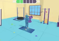 3D Games, Flex It 3D Pump Those Muscles, Games-kids.com