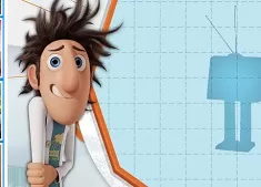 Cloudy With a Chance of Meatballs Games, Flints Invention Challenge, Games-kids.com
