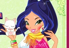 Winx Games, Flora Hair Spa and Facial, Games-kids.com