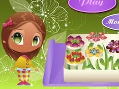 Cooking Games, Flower Cake, Games-kids.com