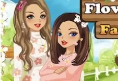 Girl Games, Flower Petals Fashion 2, Games-kids.com