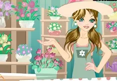 Girl Games, Flower Shop Fashion, Games-kids.com