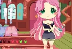 My Little Pony Games, Fluttershy Dress Up, Games-kids.com