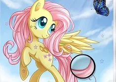 My Little Pony Games, Fluttershy Hidden Stars, Games-kids.com