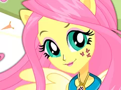 My Little Pony Games, Fluttershy School Spirit Style, Games-kids.com