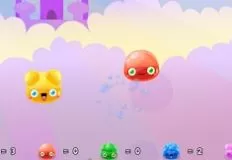 Puzzle Games, Flying Jelly, Games-kids.com