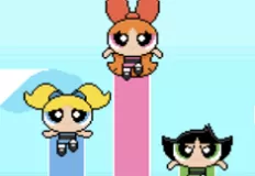 Powerpuff Girls Games, Flying Obstacles, Games-kids.com