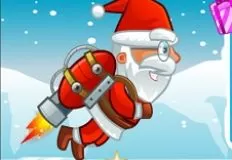 Christmas Games, Flying Santa Gifts, Games-kids.com