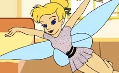 Tinkerbell Games, Flying Tinkerbell, Games-kids.com