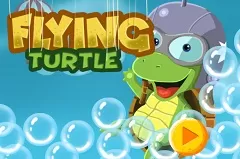 Animal Games, Flying Turtle, Games-kids.com