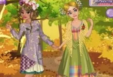 Girl Games, Forest Friends Dress Up, Games-kids.com