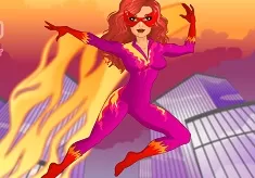 Superheroes Games, Foxy Firestar, Games-kids.com