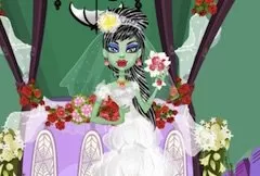 Monster High Games, Frankie Stein Bride, Games-kids.com