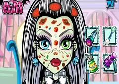 Monster High Games, Frankie Stein Skin Allergy, Games-kids.com