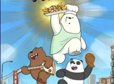 We Bare Bears Games, French Fry Frenzy, Games-kids.com