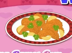 Cooking Games, Fried Chicken Wings, Games-kids.com