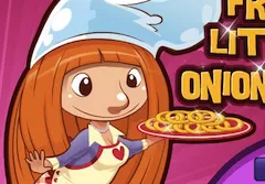 Cooking Games, Fried Little Onion Ring, Games-kids.com