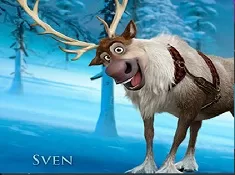 Frozen  Games, Friendly Sven Puzzle, Games-kids.com