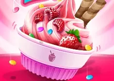 Cooking Games, FroYo Bar, Games-kids.com