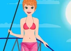 Frozen  Games, Frozen Anna in Swim Suit, Games-kids.com