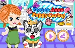 Frozen  Games, Frozen Anna Puppy Care, Games-kids.com