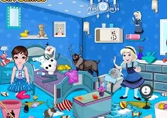 Frozen  Games, Frozen Babies Room Cleaning, Games-kids.com