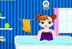 Frozen  Games, Frozen Baby Anna Spa, Games-kids.com