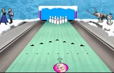 Frozen  Games, Frozen Bowling, Games-kids.com