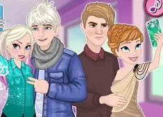 Frozen  Games, Frozen Couples Selfie Battle, Games-kids.com