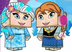 Frozen  Games, Frozen Dress Up Minecraft, Games-kids.com