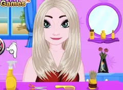 Ice Princess Hair Salon  Frozen Games