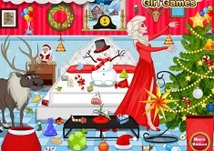 Frozen  Games, Frozen Elsa Christmas Room, Games-kids.com